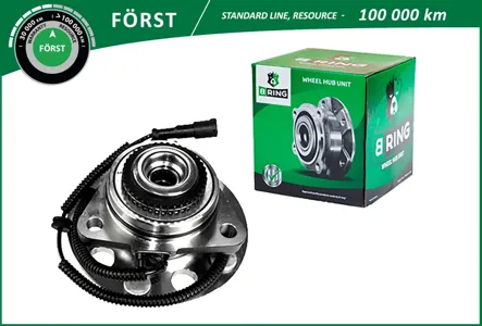 B-RING BK3801 Ступица с подшип. в сборе