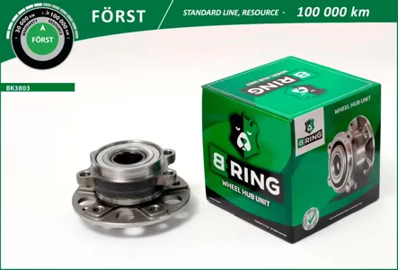 B-RING BK3803 Ступица колеса в сборе перед