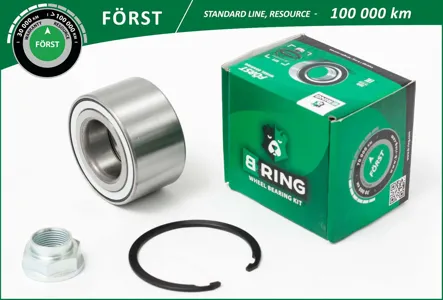 B-RING BK9943 Подшипник ступицы (перед. компл.) [38x74x40 с ABS]