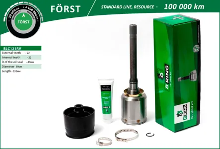 B-RING BLC121RV Шрус (внутр. прав.) [2222]