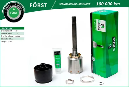 B-RING BLC123RV Шрус (внутр. прав.) [2422]