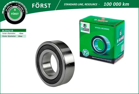 B-RING BLS0421R Подшипник Lada 212123 (40X80X23) полуоси