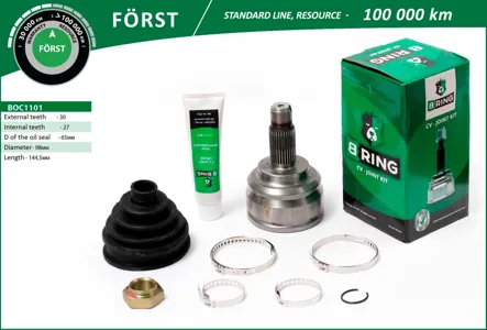 B-RING BOC1101 Шрус наружный BMW X5 E53 3.0-4.8 00-06 3027шл