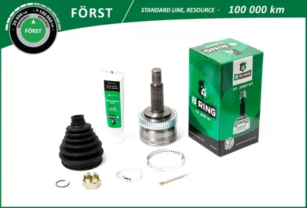 B-RING BOC1818A Шрус наружный Hyundai Tucson (JM) Kia Sportage II (JE KM) 2724шл ABS 48Т