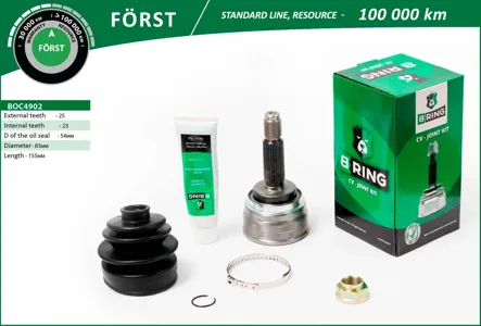 B-RING BOC4902 Шрус (наруж.) [2523]
