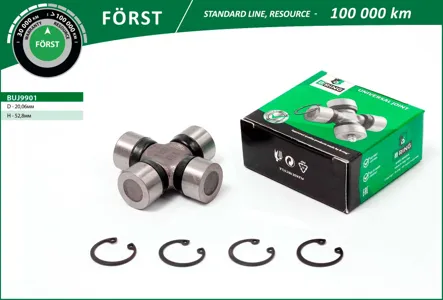 B-RING BUJ9901 Крестовина 20.06×52.8 Honda HRV