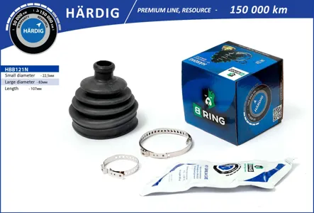 B-RING HBB121N Рем. комплект . Шруса (наруж.) [22.5x83x107]