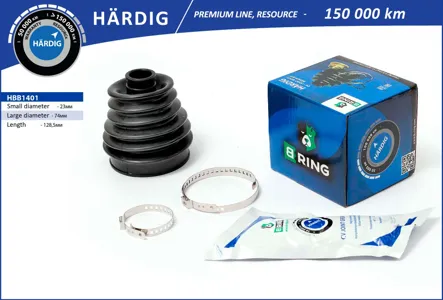 B-RING HBB1401 Пыльника шруса  наружнего hardig (усиленный) (рем. комплект 23x74x128.5) Ford Focus 1.4-2.0 tdci 98