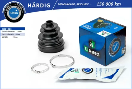 B-RING HBB1803 Пыльника шруса  Chevrolet Lanos (97-) (наруж.) (20X78X105)