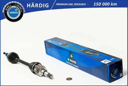 B-RING HBDL1402 Полуось передняя левая