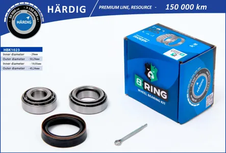 B-RING HBK1023 Подш. ступицы (задн. компл.) [29x50.3x14.219x45.2x15.5]