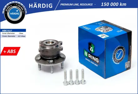 B-RING HBK1027 Ступица с подшип. в сборе