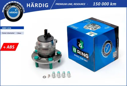 B-RING HBK1456 Ступица с подшип. в сборе