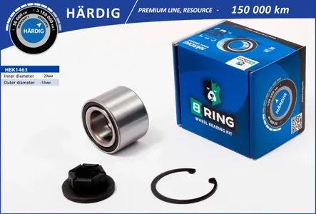 B-RING HBK1463 Подшипник ступицы (задн. компл.) [29x53x37]