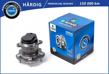 B-RING HBK1919 Ступица с подшип. в сборе Nissan Qashqai (07-) (задн.) [d=152 с ABS] B-RING HARDIG