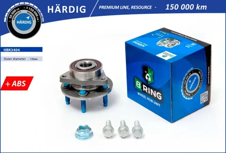 B-RING HBK3404 Ступица с подшип. в сборе