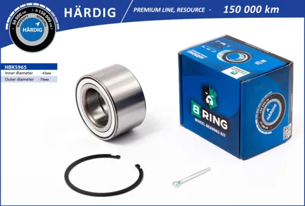 B-RING HBK5965 Подшипник ступицы (задн. компл.) [43x79x45]