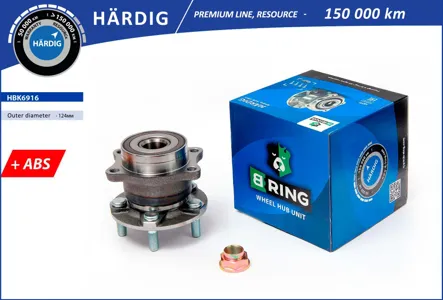 B-RING HBK6916 Ступица с подшип. в сборе