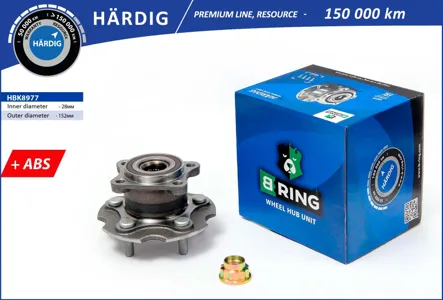 B-RING HBK8977 Ступица с подшип. в сборе