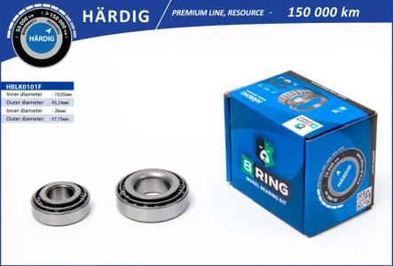 B-RING HBLK0101F Подшипник ступицы (перед. компл.) [26x57.2x17.519.1x45.2x15.5]