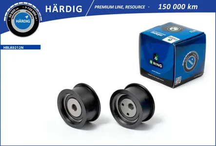 B-RING HBLK0212N Ролик натяжителя поликлин.ремня Lada 211021112012Priora 96->