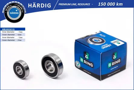 B-RING HBLK0301G Подшипник генератора (компл.) [15x42x1312x37x10]