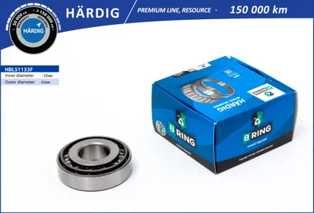 B-RING HBLS1133F Подшипник ступицы GAZ 2217GAZ 3302 (перед. наружн.) (25X62X18.3)