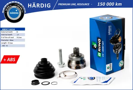 B-RING HBOC1003A Шрус (наруж.) [с ABS, 3827]