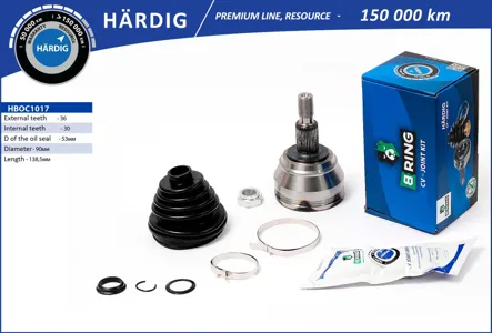 B-RING HBOC1017 Шрус наружный передний