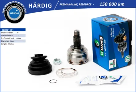 B-RING HBOC1101 Шрус наружный BMW X5 E53 3.0-4.8 00-06 3027шл