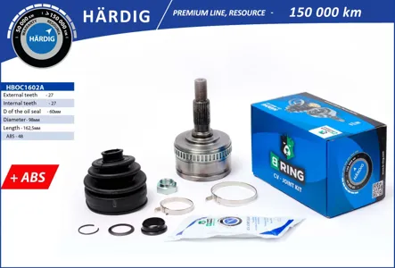 B-RING HBOC1602A Шрус наружный Mercedes V-CLASS (6382) 2727шл ABS 48Т