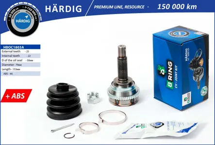 B-RING HBOC1803A Шрус наружный HUYNDAI Accent II 2522шл ABS 44Т