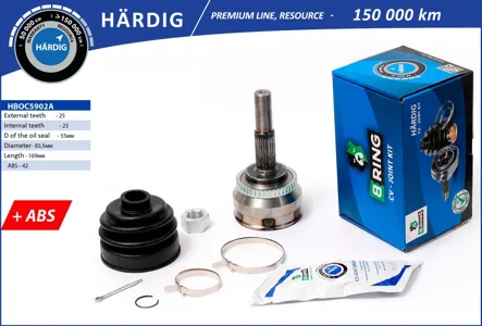 B-RING HBOC5902A Шрус Nissan Almera (95-) (наруж.) (с ABS2523)