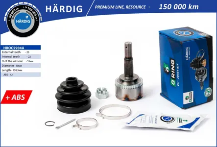 B-RING HBOC5904A Шрус наружный Nissan Almera (N16) 1,5 00- 2522шл ABS 42Т