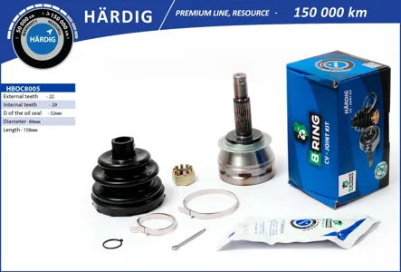 B-RING HBOC8005 Шрус наружный Chevrolet Lanos 1.4-1.5 97- 2229шл