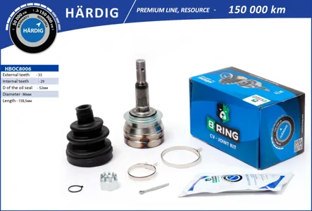 B-RING HBOC8006 Шрус наружный передний