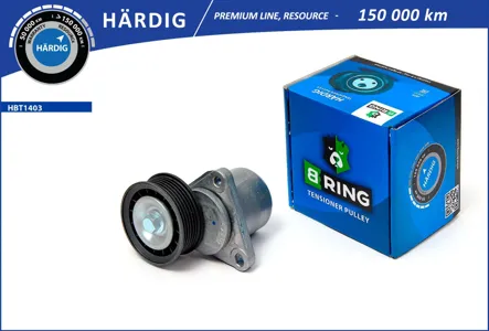 B-RING HBT1403 Натяжитель ремня Ford Mondeo 00-07 1.8, 2.0, 07- 2.0, 2.3, C-Max 06- 2.0, 2.3, Transit 06- 2.3
