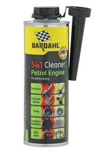 BARDAHL 2372B Очиститель турбины клапанов и топливной системы, бензин (в бак), 0,5лPETROL 5IN1 CLEANER ,