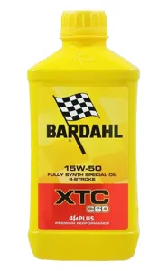 BARDAHL 320039 Масло моторное синт. XTC C60 15W50 MOTO 1л