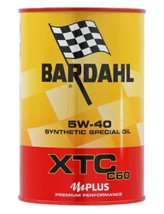BARDAHL 334039 Масло моторное синт. 5W40 XTC C60 SNCF, A3B4 1л
