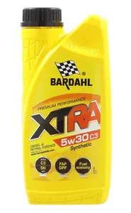 BARDAHL 34101 Масло моторное синт. 5W30 XTRA C3, SN 1л