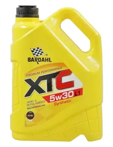 BARDAHL 35713 Масло моторное синт. 5W30 XTC L1 A3B4 5л