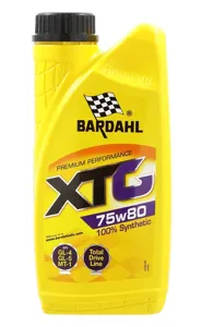 BARDAHL 36371 Масло трансмиссионное синт.75W80 XTG 1л