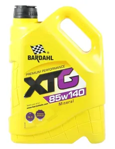 BARDAHL 36393 Масло трансмис. минерал. 85W140 XTG GL-5 5л