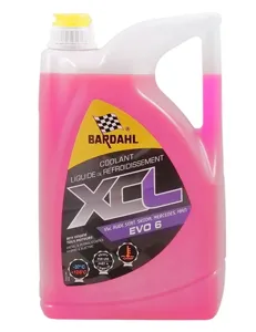BARDAHL 36653 36653 XCL UNIVERSAL EVO 6 Антифриз -30 готовый G12++ фиолетовый, 5L BARDAHL