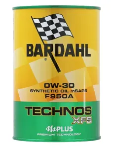 BARDAHL 367039 Масло моторное синт. 0W30 TECHNOS XFS F950A POLAR Plus С60 C2, Ford WSS-M2C950-A, JLR.03.5007 1л