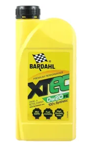 BARDAHL 36801 Моторное масло син. XTEC 0W20 FE VW 508.00509.00 1л