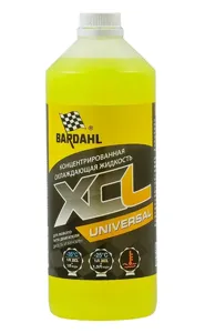 BARDAHL 7101 Антифриз XCL universal концентрат G12+ желтый, 1L BARDAHL