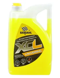 BARDAHL 7103 Антифриз XCL UNIVERSAL концентрат G12+ желтый, 5L BARDAHL