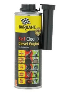 BARDAHL 9357B DIESEL 5IN1 CLEANER очиститель турбины, фильтра DPF и топливной системы, дизель (в бак), 0,5л